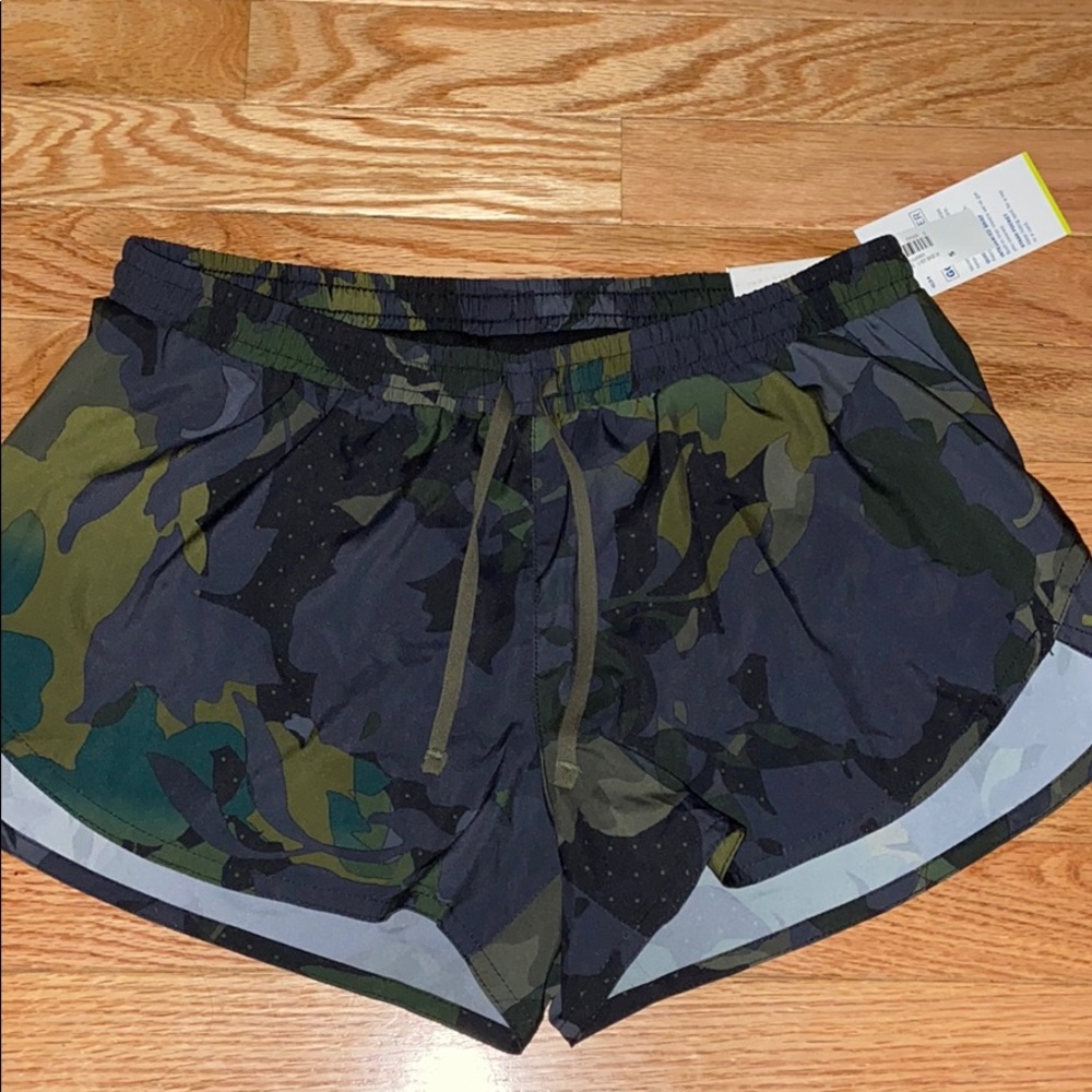 New camo shorts